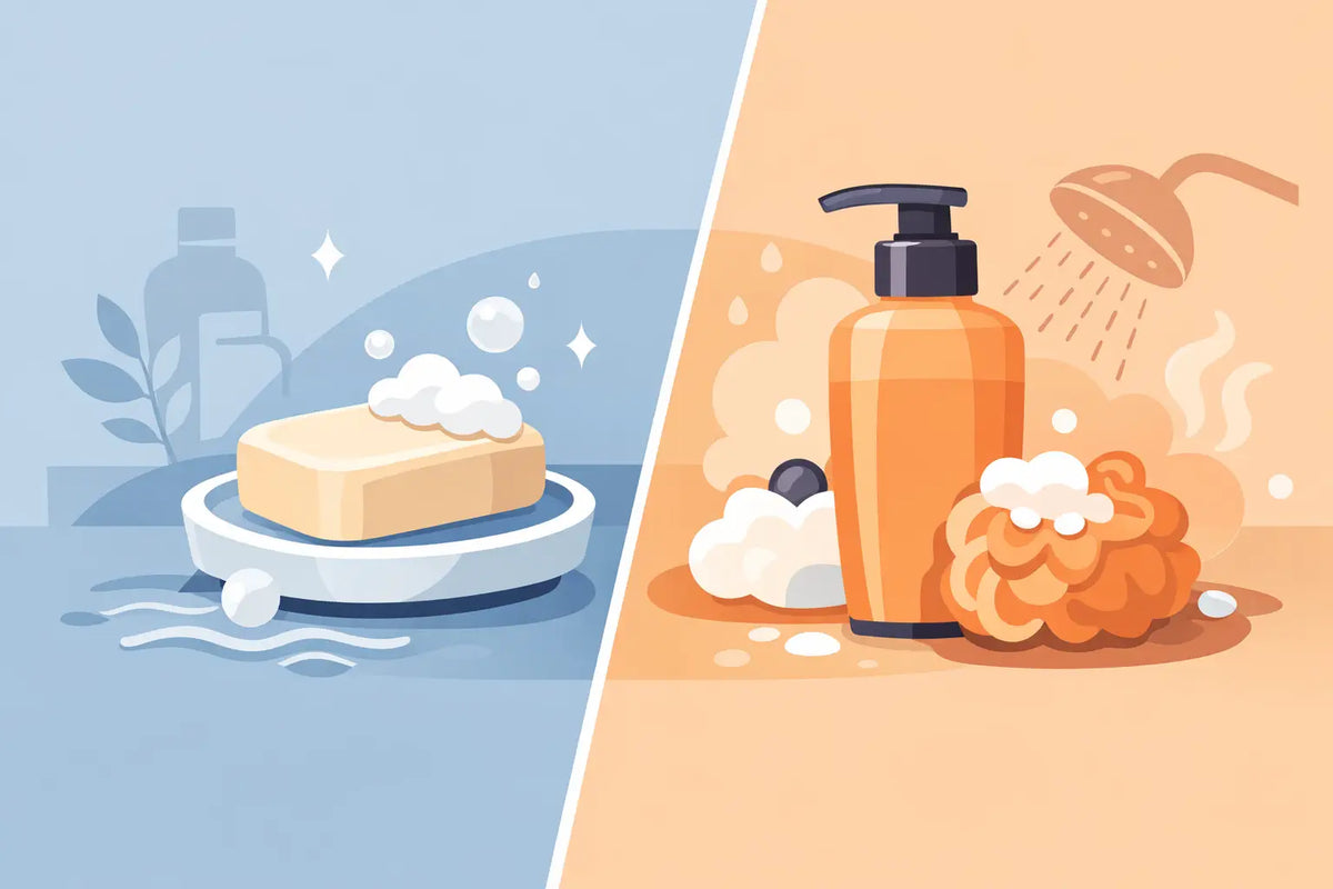 Bar Soap vs Body Wash: Which Should You Use?