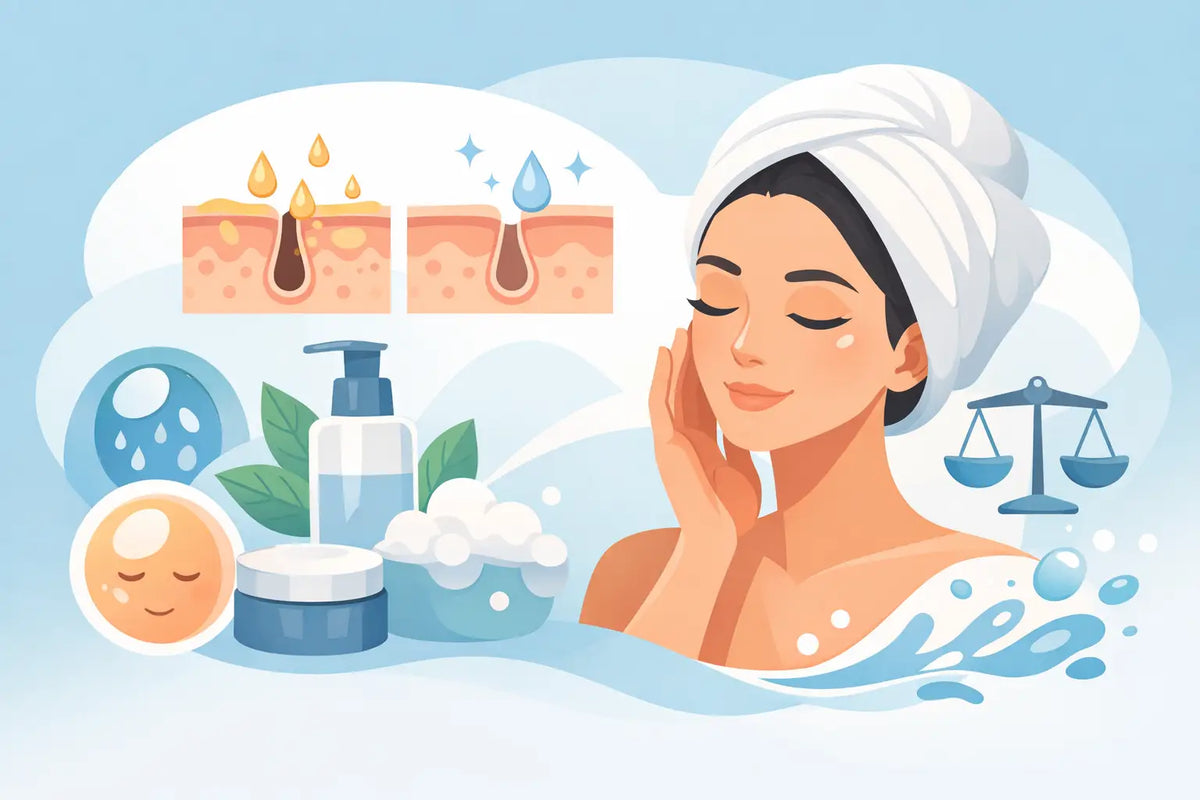 How to Cleanse Oily Skin Without Overdoing It