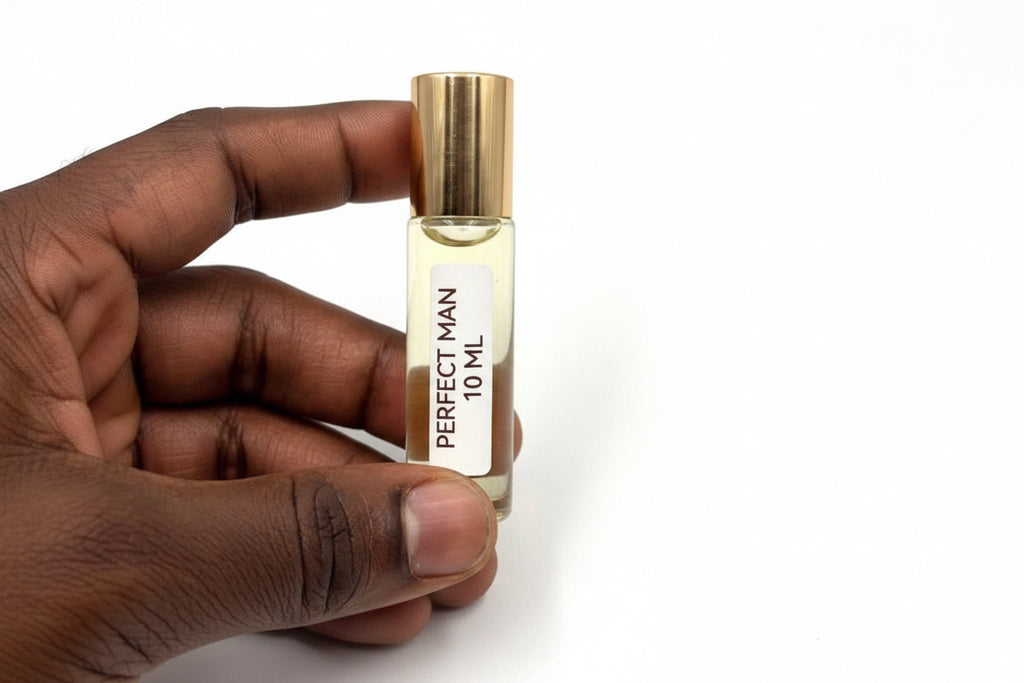 Perfect Man – 10 ML Men's Luxury Perfume Oil Roll-On | Long Lasting Pineapple Birch Musk | By LeKine Beauty