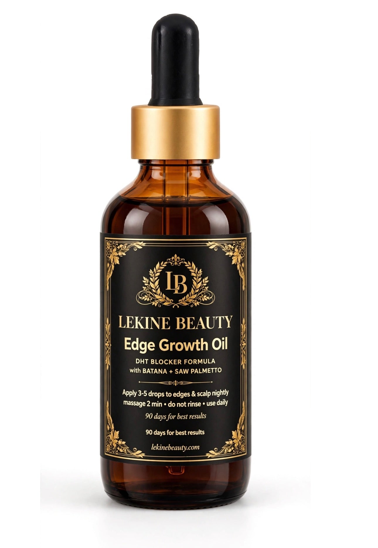 LEKINE BEAUTY Edge Growth Oil - Natural Hair Beauty Products Online
